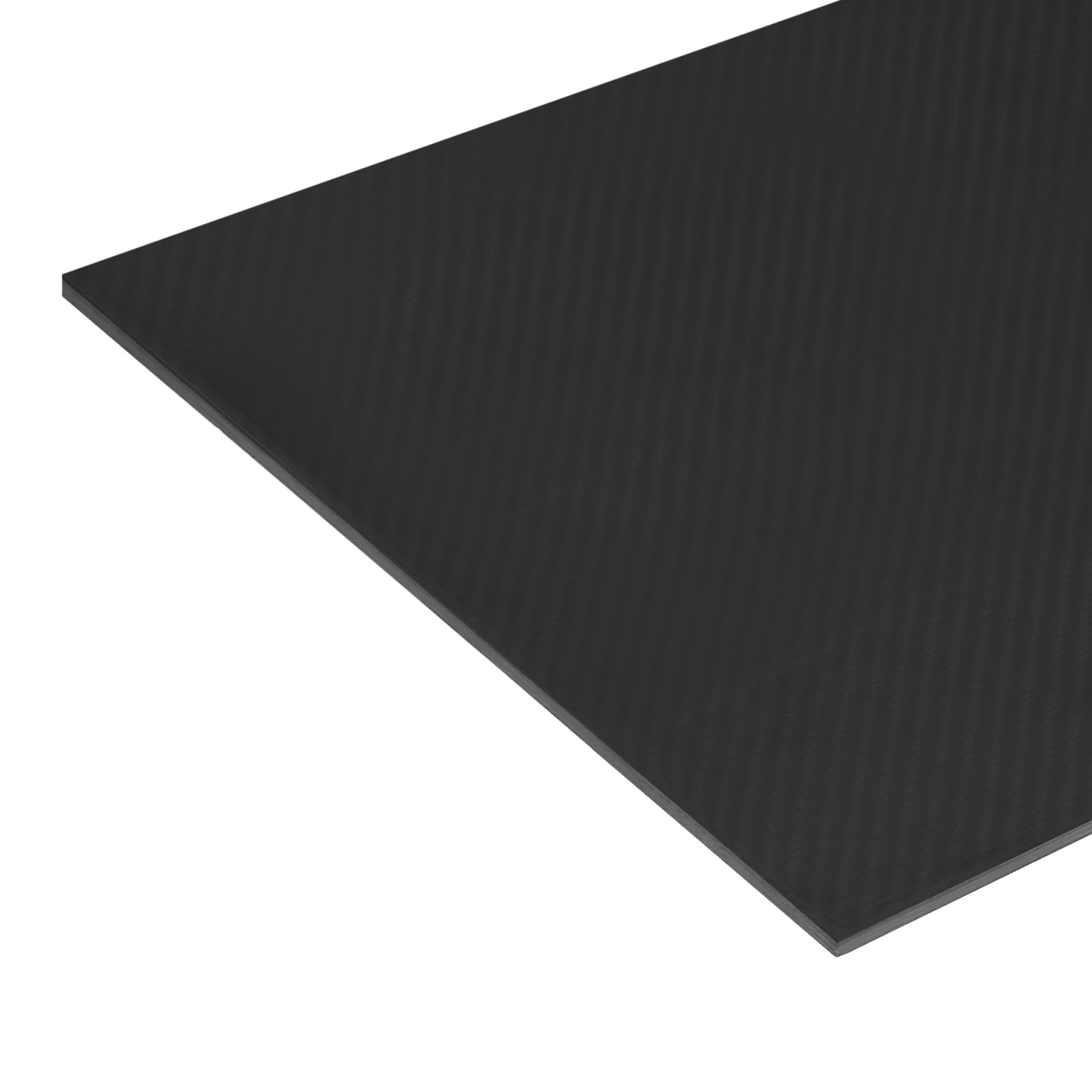 QUARKZMAN 1 Pieza de lámina de fibra de carbono 400x250x4mm Superficie mate Placa de fibra de carbono plana pultruida Panel de tejido de sarga para cometas Avión RC