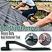 Universal Roof Shingle Nail Remover Tool, Heavy Duty Steel Shingle Stripper and Shingle Pry Bar for Safe Roof Repair and Shingle Replacement