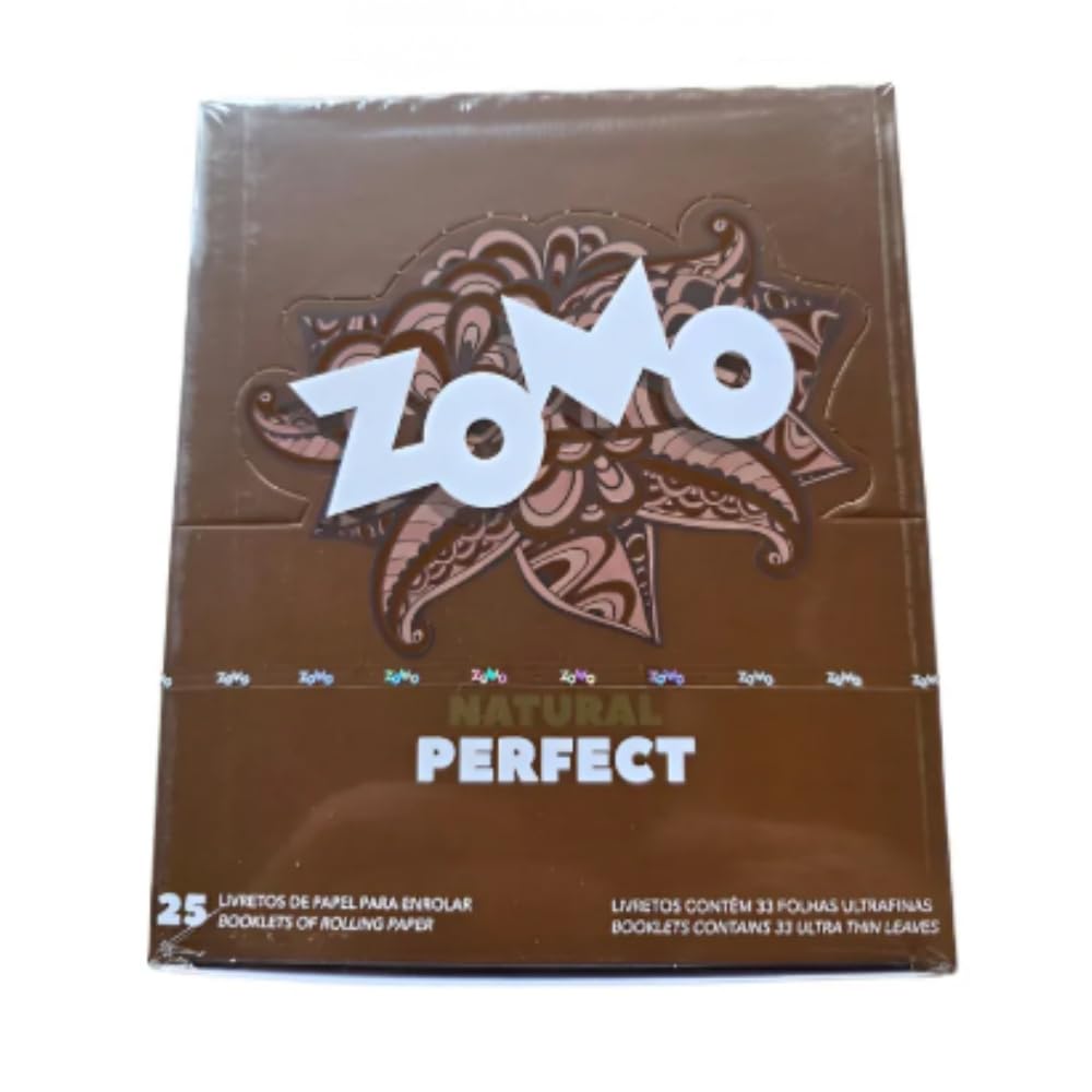 Caixa de Seda Zomo Brown Natural Perfect King Size C/25 | Amazon