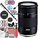Tamron 18-400mm f/3.5-6.3 Di II VC HLD All-in-One Lens for Canon Mount Bundle with 64GB Memory Card, 72mm Filter Sets, 72mm Filter Kit, Paintshop Pro, Tripod, and Accessories (5 Items) AFB028C-700