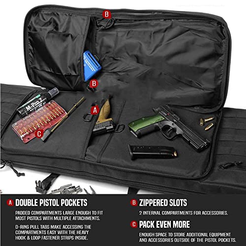 Sac pour pistolet long de chasse et pêche ultra résistant - 4
