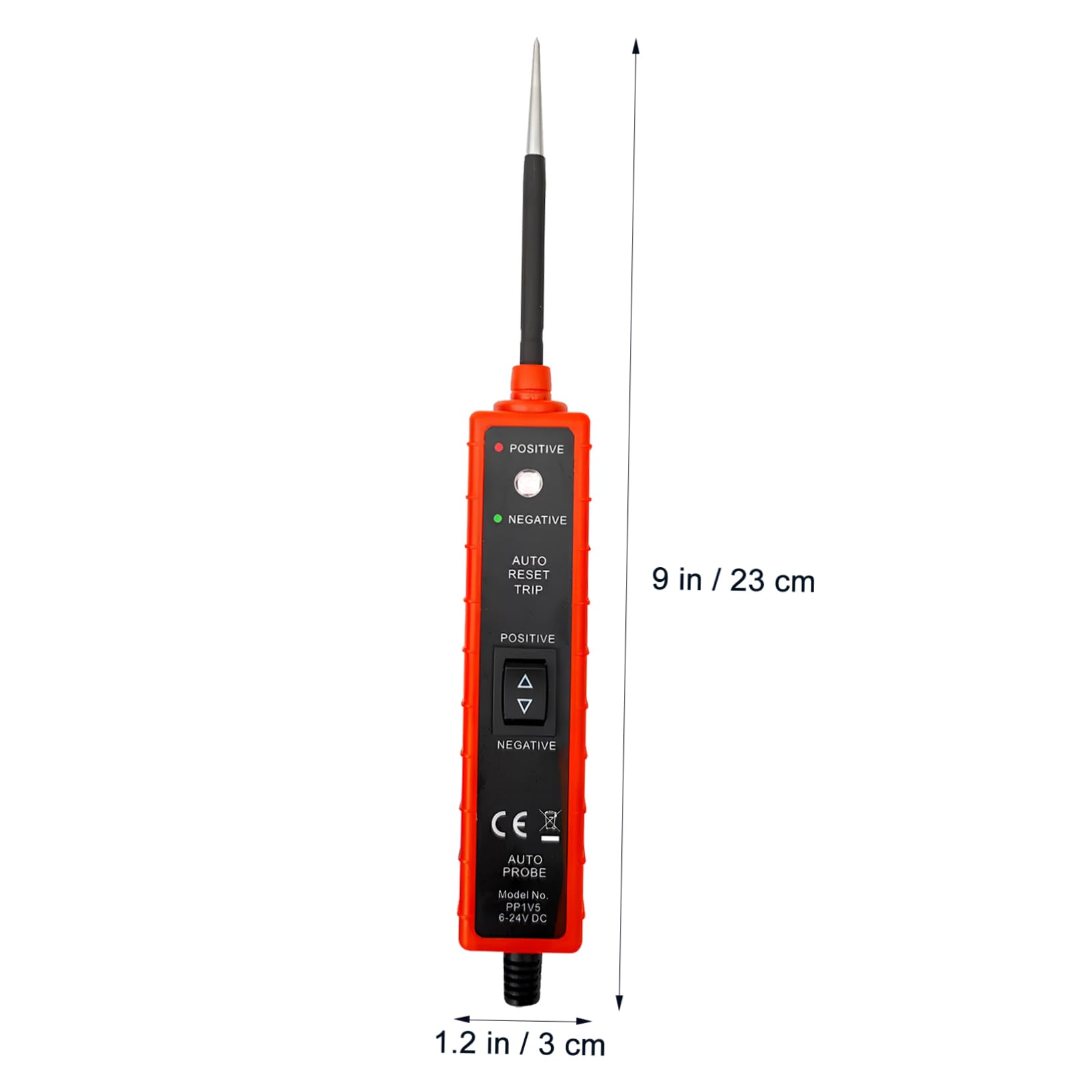 Tester Circuito Auto Em285 Zk-103 in Plastica e Metallo | Dc 6-24v, Rilevazione di Cortocircuiti e Circuiti Aperti, Strumento per Meccanici Esperti e Fai da Te
