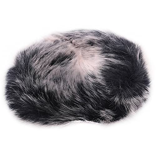 Pqahffowr Micrófono Furry Windscreen - Micrófono Cubierta de Viento Filtro de Piel como Cubierta de Espuma pPara Azul, Micrófono de Condensador USB Pro Azul