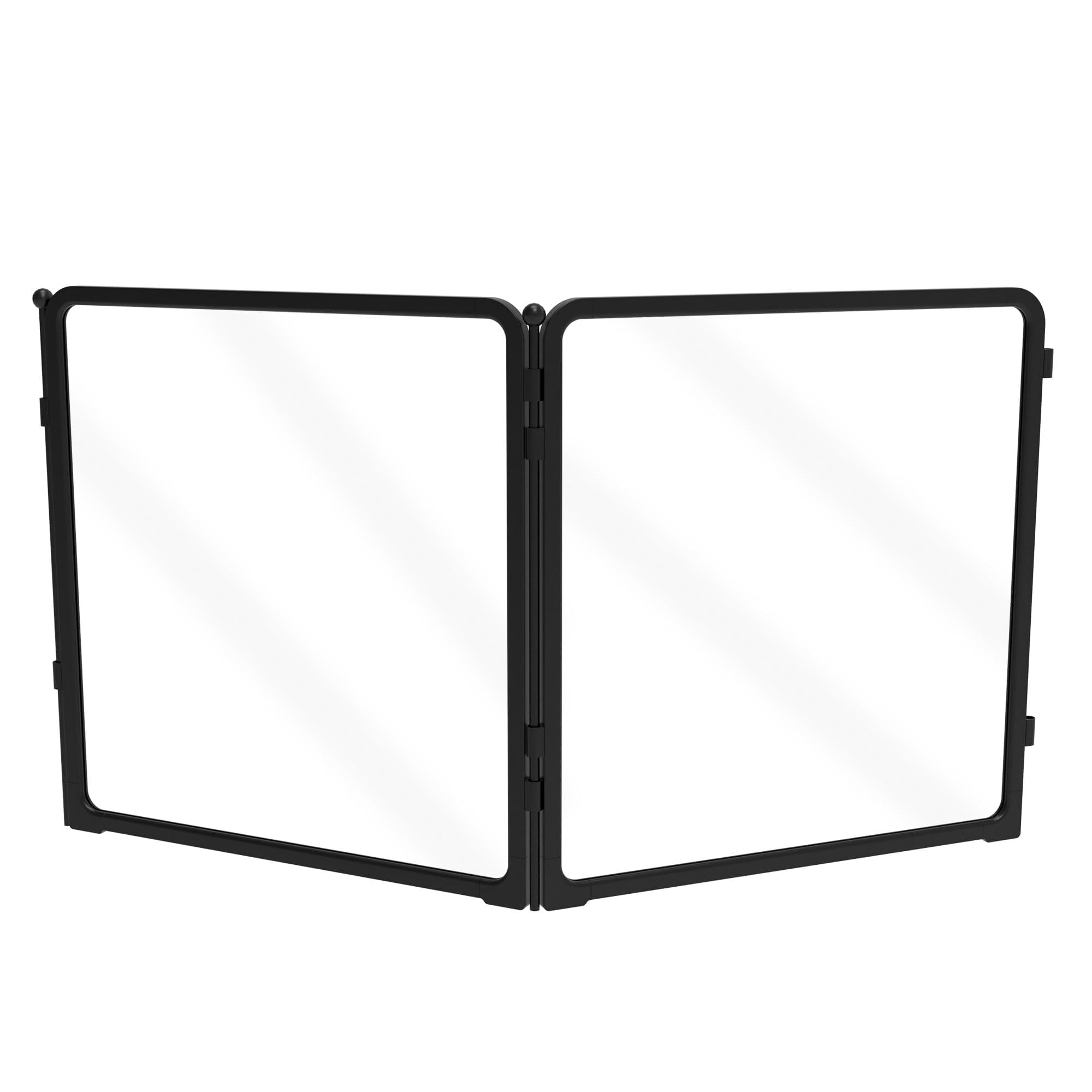 FXW AuraSpace Pro Clear Acrylic Indoor Dog Playpen, 60cm(H), 2 Panels