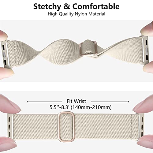 Oielai Solo Loop Straps Compatible with Apple Watch Strap 38mm 40mm 41mm 42mm - Image 4