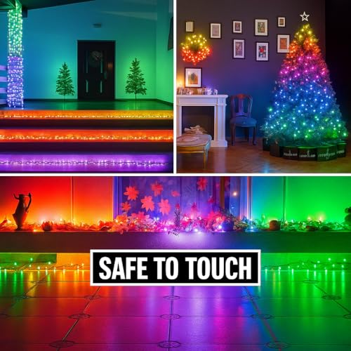 Image of Gesto Multicolor Led Serial String Lights - 8 Modes Changing Controller, Waterproof Fairy Lights for Home, Christmas, Deepawali & Diwali Decoration Lights for Balcony Outdoor - (25 Meter | Pack of 5)