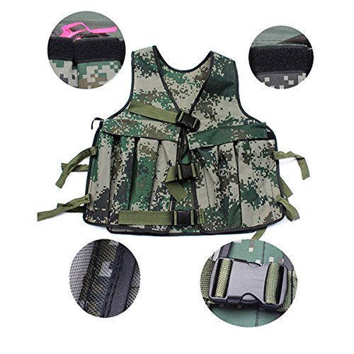 Yosoo Weight Vests for Strength Training, 44lb 20kg Adjustable Camouflage Workout Weight Weighted Vest for Weight Loss Running Training Gym - Image 4