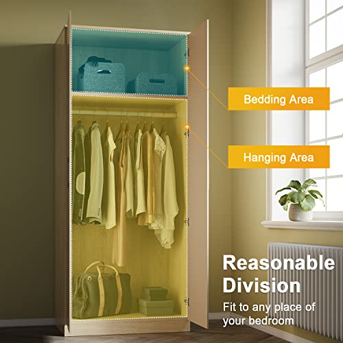 ELEGANT Modern High Gloss Wardrobe and Cabinet Furniture Set Bedroom 2 Doors Wardrobe with Mirror and 3 Drawer Chest and Bedside Cabinet - Image 10