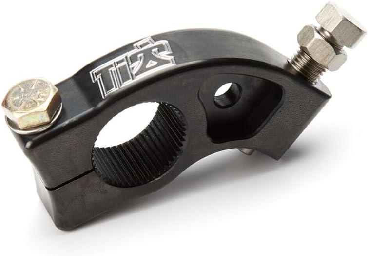 Part Synergy Replacement for Torsion Arm Stop - 1-3/4 in Split - Hardware Included - 1018 Billet - Black Powder Coat - Sprint Car Direct Fit