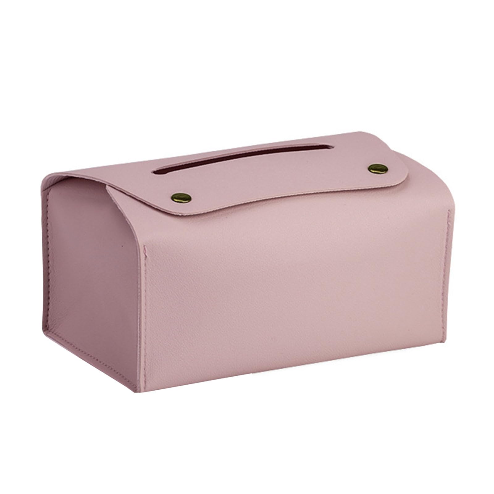Mekalero Tissue Case PU Leather Dispenser Box Practical Paper Towel Holder Household Napkin Organiser Box PU Leather Storage Pack