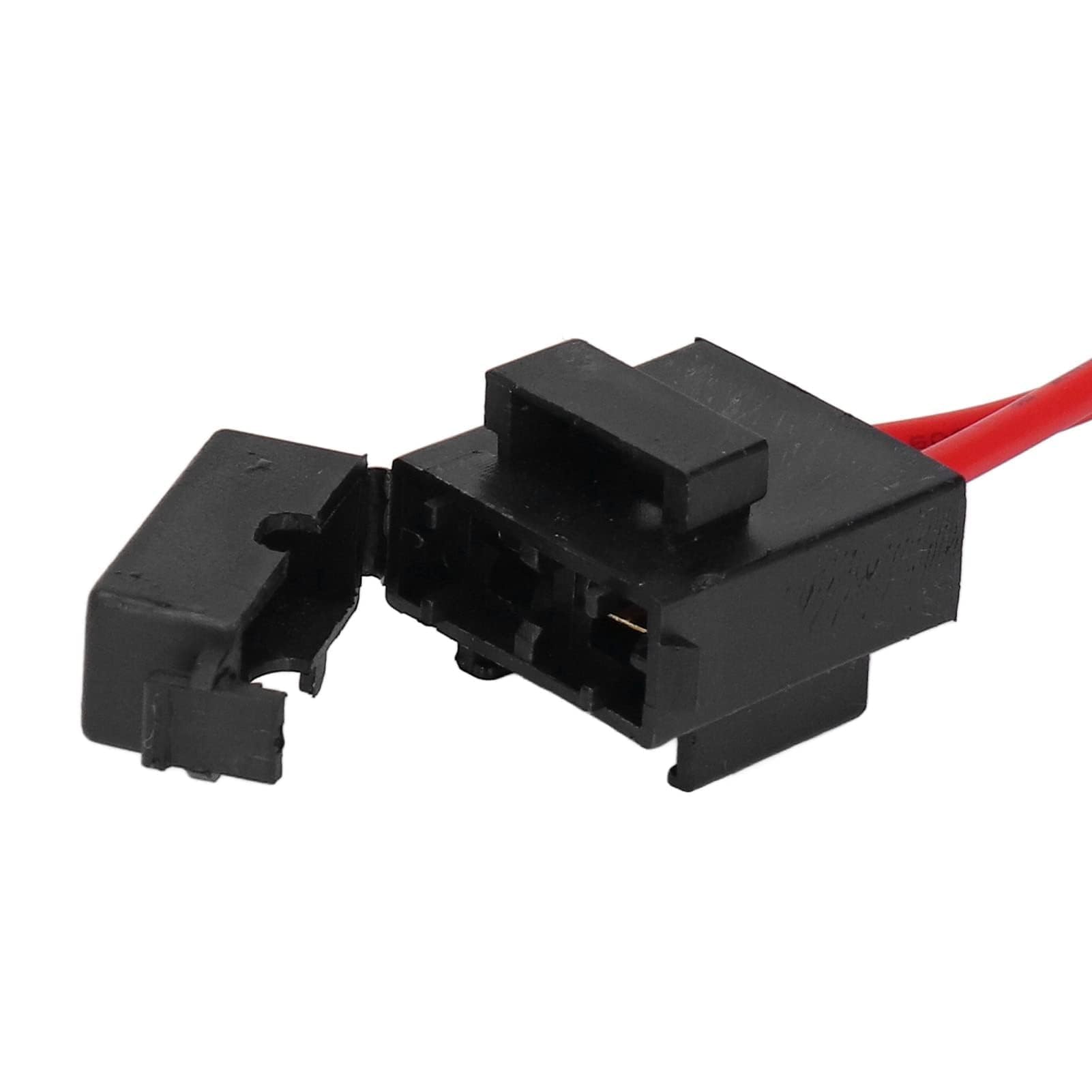 5 Sztuk złąCze Uchwytu Bezpiecznika Samochodowego PC Heavy Duty PrzedłużEnie Drutu Mini Mini złąCze Uchwytu Bezpiecznika do Pojazdu ATM 20A 16AWG z 5 Bezpiecznikami DłUgość Linii 230mm (ACK S 10,9 mm)