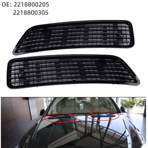 Calandre supérieure pour Benz S-Class W221 2010 grille capot - 2