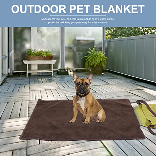 Stobok Outdoor Dog Mat Outdoor Dog Bed Foldable Portable Pet Mat Waterproof Dog Bed Warming Blanket For Dogs And Cats Travel Hiking Camping Waterproof Dog Blanket #TOP5