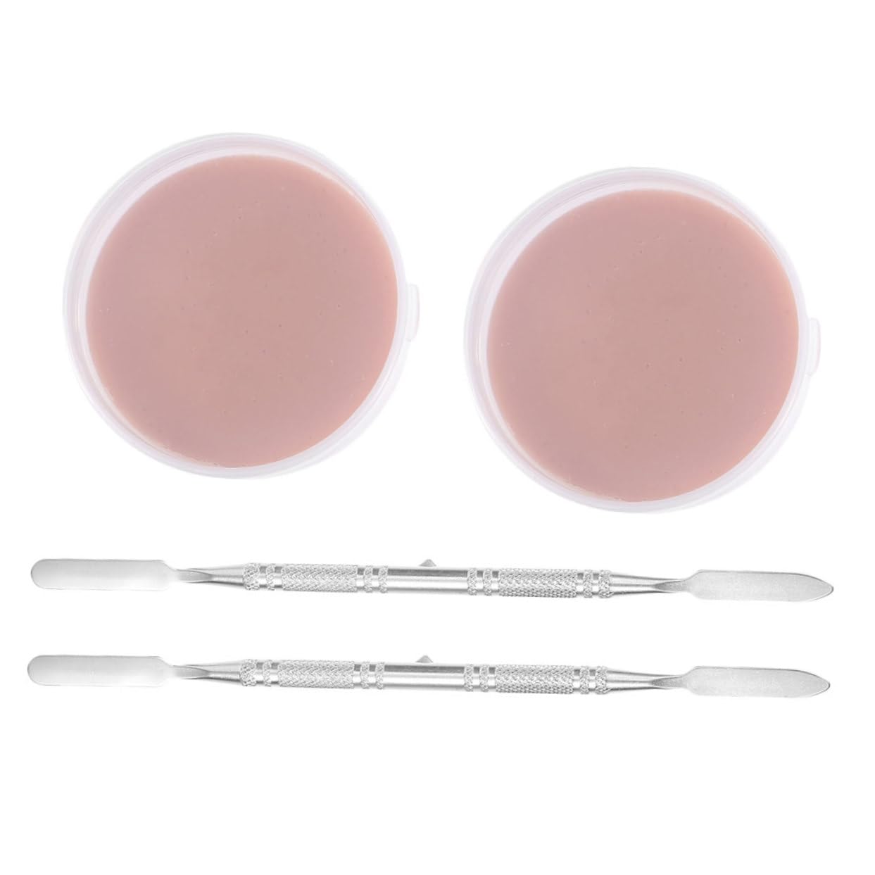 HAPINARY Halloween Makeup Skin Wax Set 2pcs Scar Wax for Wound Modeling Fake Scars Nose and Perfect for Pranks and Parties