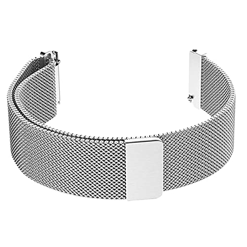 Bracelet de montre en acier inoxydable mailles 12mm à 22mm