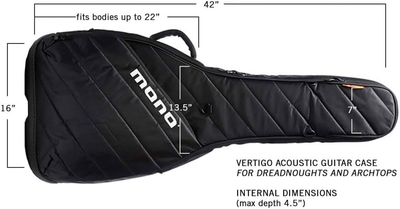 MONO M80 Acoustic Guitar Case - Black
