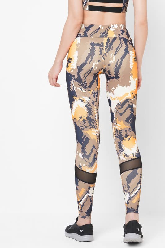 Image of Women's JUST-Dry 7 /8 DIGI CAMO Printed MESH Tights