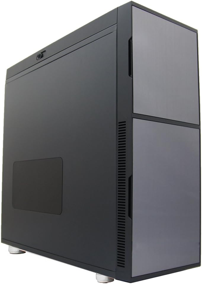 Deep Silence 6 Super Tower HPTX Case for Sensitive Audio Workstation and Storage Dense Applications, Anthracite