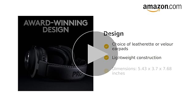 Amazon.com: Logitech G PRO X Wireless Lightspeed Gaming Headset