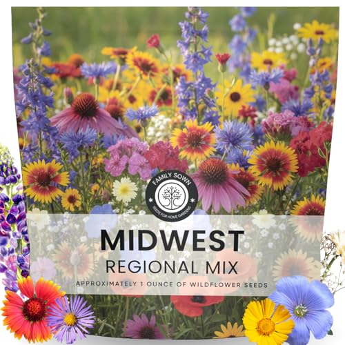 Midwest Regional Mix 14 000 Seeds for Planting 2026 Season 1 Ounce Pouch