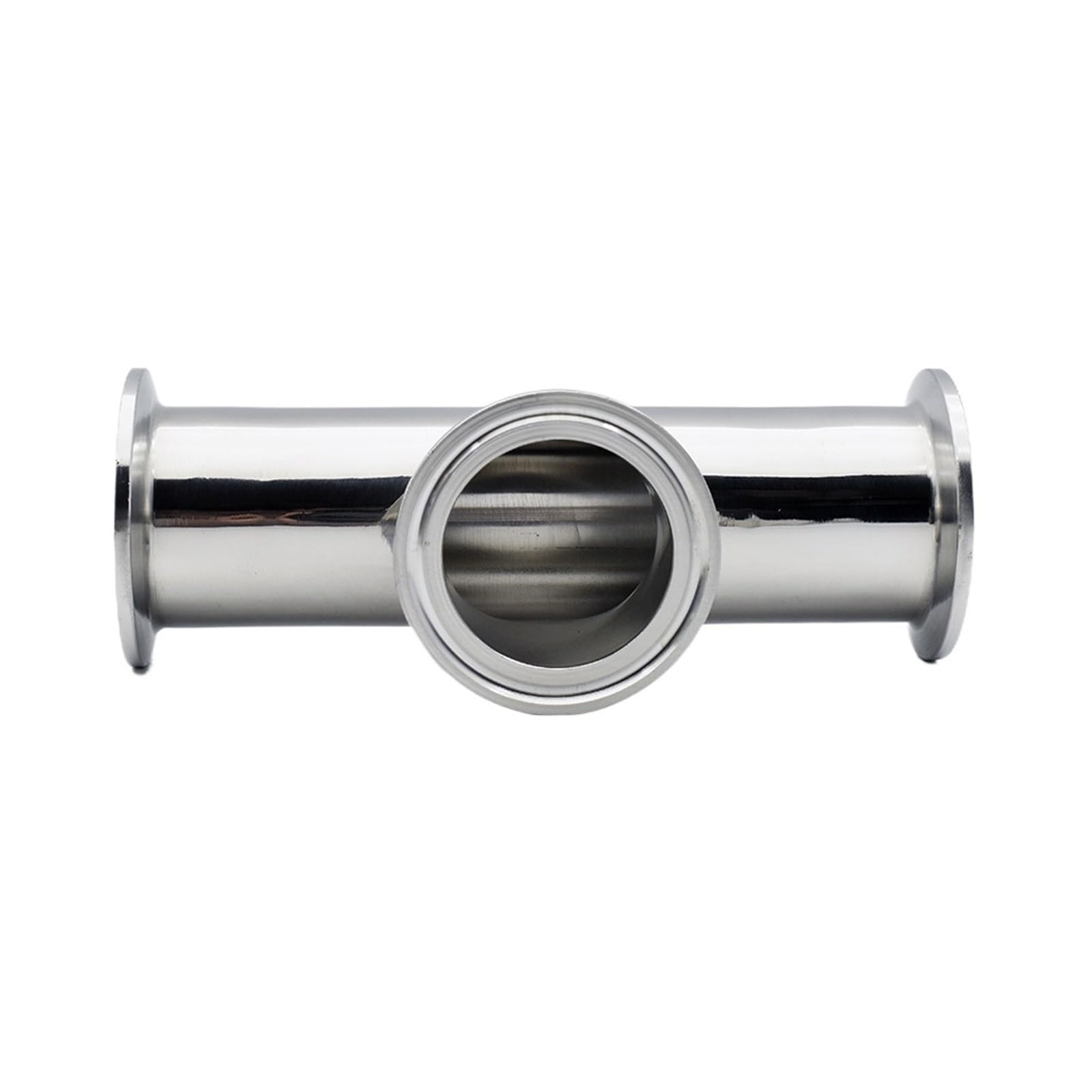 Conector en T de acero inoxidable de 3,8 cm, 5 unidades, accesorios de tubería de cerveza casera para adaptador y acoplador de tubería de agua