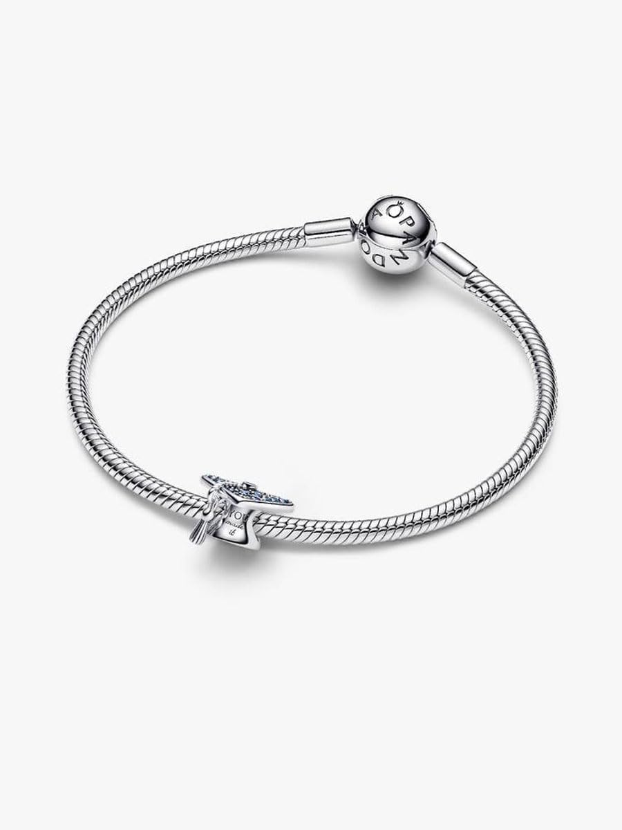 PANDORA Sparkling Blue 2026 Graduation Cap Charm 794461C01