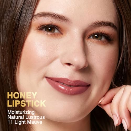 Image of evpct Light Mauve Honey Lipstick Moisturizing Tinted Lip Balm for Old Women