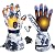 Rechargeable Heated Gloves for Men Women, 5000mAh Electric Battery Heated Ski Gloves, Waterproof Touchscreen Motorcycle Gloves Winter Gloves 3 Heating Levels for Skiing Hunting Cycling Fishing