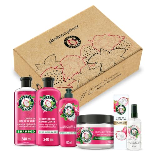 Herbal Essences VIBRAS FRESCURA Kit Exclusivo Pitahaya & Menta
