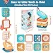 Busy Board for 1 Year Old, Montessori Toys for 1 2 Year Old Boy Girl Birthday Gifts, 8 in1 Travel Sensory Toys for Toddlers 1-3 Fine Motor Learning Baby Toy 12-18 Months, Toddler Stocking Stuffers
