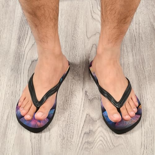 Dragon Scales Colorful Men's & Women's Classical Beach Rubber Sandal Flip Flop Comfortable Slipper 214B27684