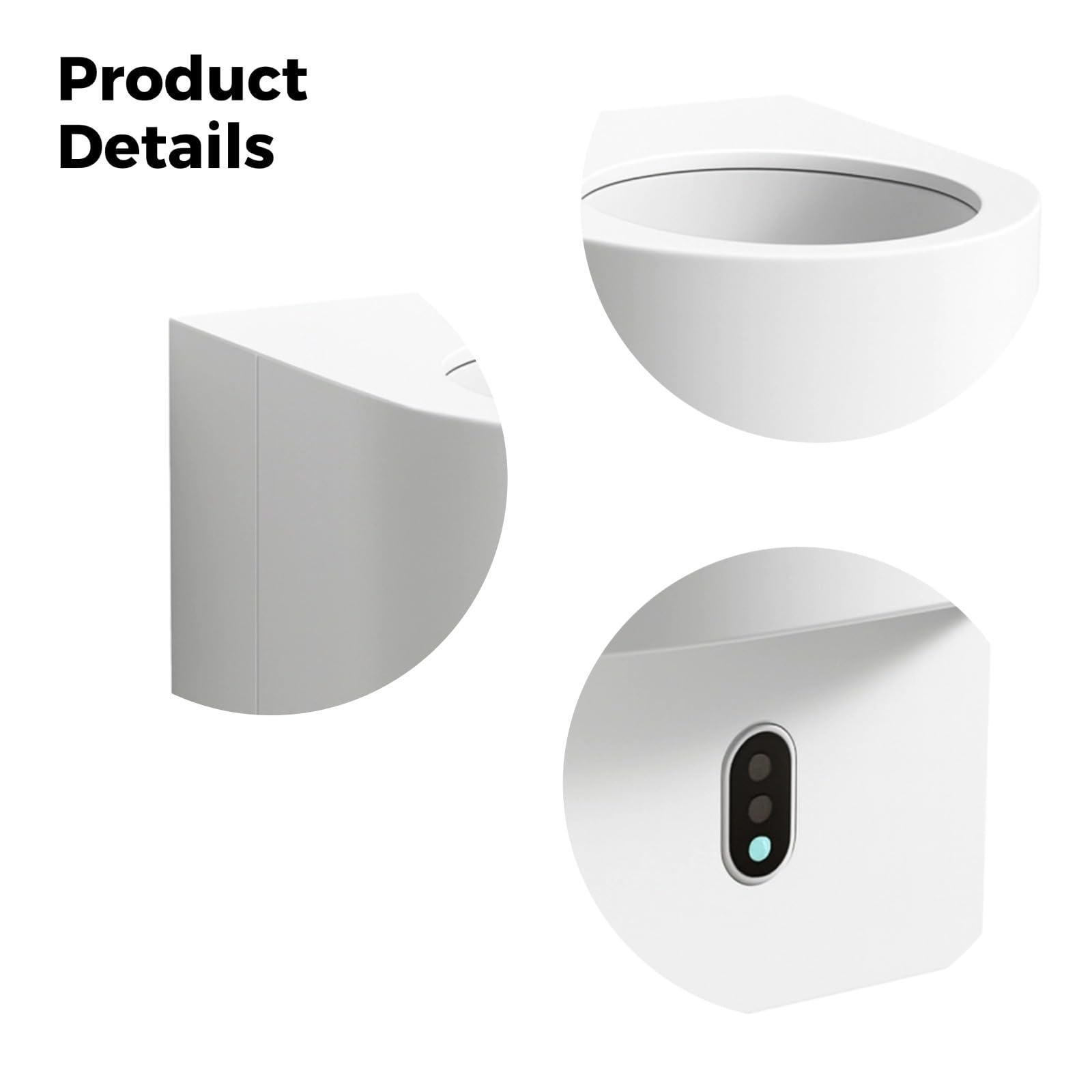 Dispensador automático de pasta de dientes, blanco, recargable, sensor infrarrojo manos libres, volumen ajustable de 4 niveles, bomba exprimidora montada en la pared, fácil de limpiar para baño