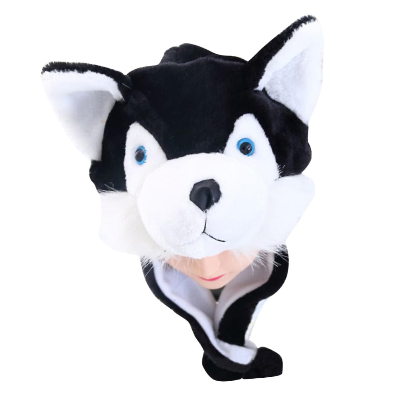 BCOATH Funny Cartoon Animal Hat for Black Design Adorable and Playful Winter Hat for Boys for Parties and Dress Up Events