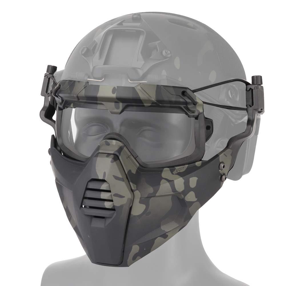DELTA SIX Tactical MH Pro FAST Helm für Paintball / Airsoft