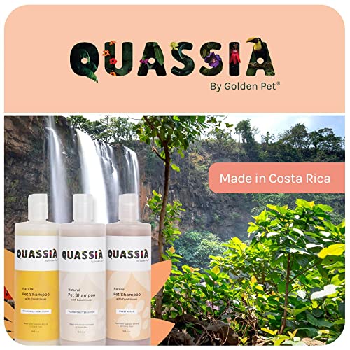 Quassia Natural Pet Shampoo With Conditioner For Dogs And Cats Available In 3 Fragrance Options Coconut, Sweet Argan Or Chamomile In A 16.9Fl Oz Bottle (Coconut) #TOP5