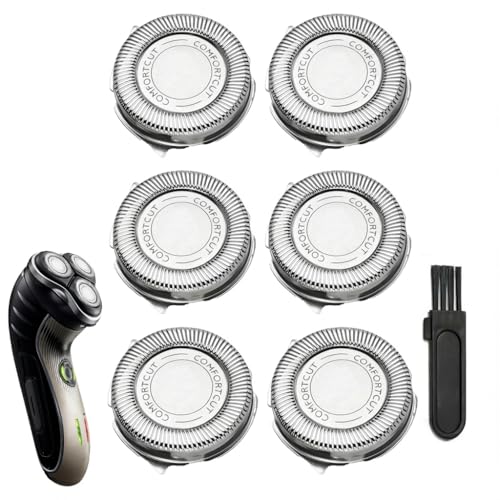 6PCS SH30 Replacement Heads for Philips Norelcos Series 3000 2000 1000 S1560, Durable Sharp Blade Shavers Fit for Philips Norelco Series Shaver 3800, 3600, 2400, Replacement Blades for Norelco sh30