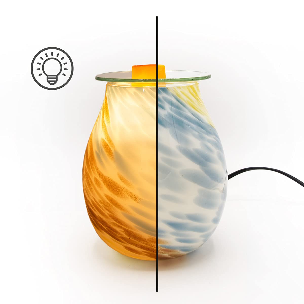 Keramische geurlamp voor was - etherische oliën - geurolie lamp Keramische geurlamp voor was - etherische oliën - geurolie lamp