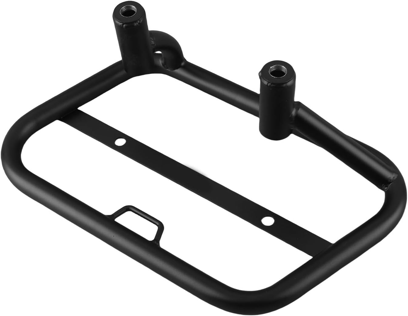 Motorcycle Rear Cargo Carrier Bracket, Motorcycle Side Bag Bracket Saddle Bag Side Trunk Bag Support Holder Replacement for Indian FTR1200 2019 to 2023 (Left: IF663 BBZJ)