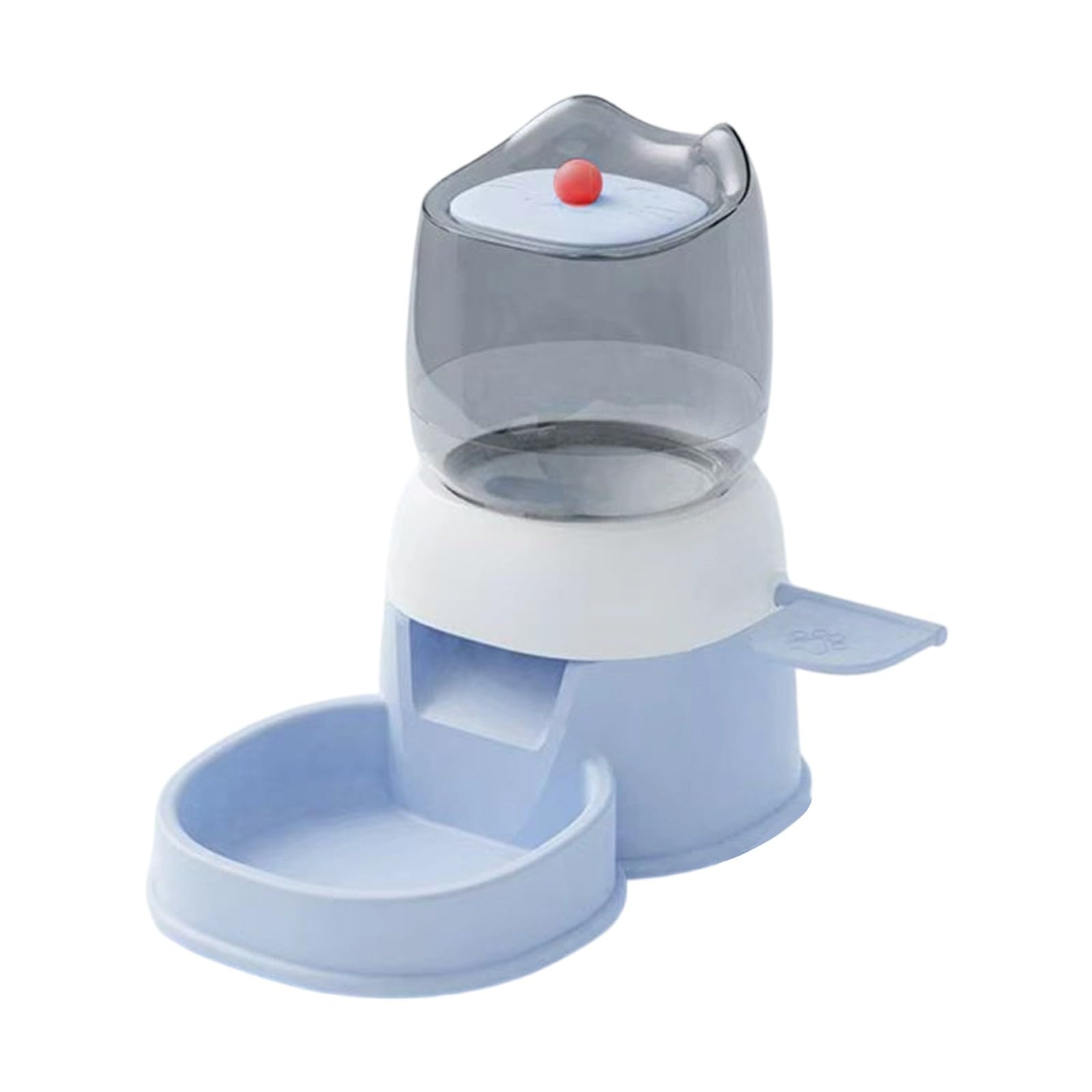 Mangeoire automatique pour chat grande capacité : distributeur bleu pour repas réguliers