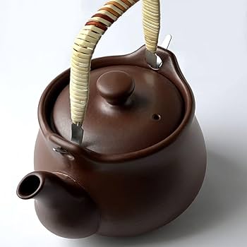 常滑焼 耐熱煎じ土瓶 Amazon.co.jp: 風景ドットコム 常滑焼 耐熱土瓶 小 750cc 急須