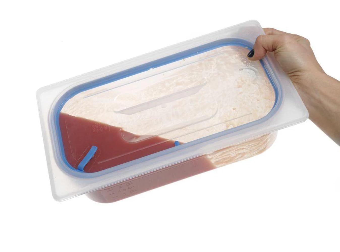 Coperchio Gastronorm A Chiusura Ermetica GN 1/6 - 176x162mm