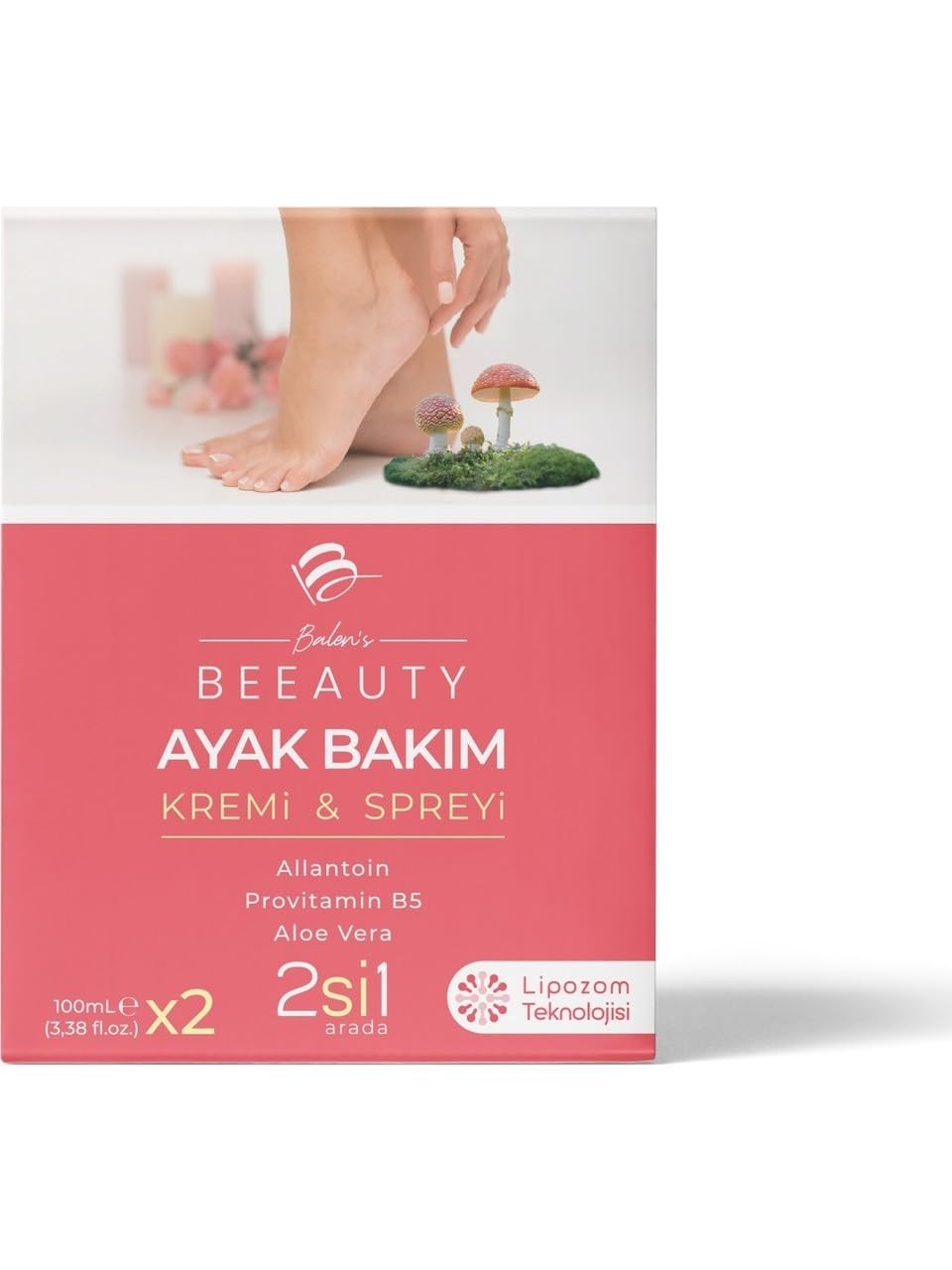 Ayak Bakım Kremi - Spreyi (Mantar Kremi)