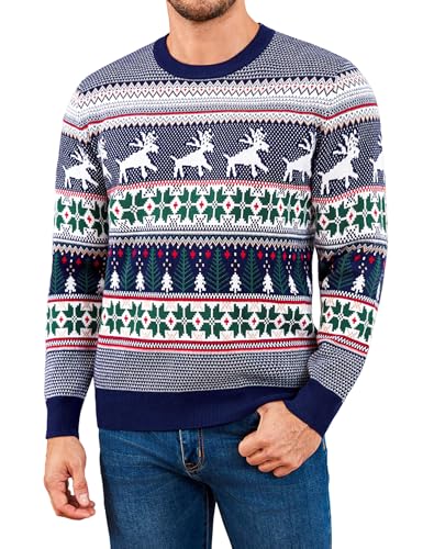 Totatuit Herren Winterpullover Weihnachten Ugly Christmas Sweater...