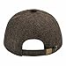 BOTVELA Wool Baseball Cap for Men Adjustable Unstructured Tweed Hat (P Herringbone Khaki)