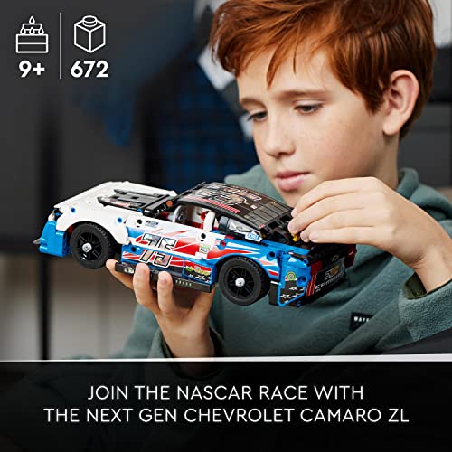 LEGO Technic NASCAR Next Gen Chevrolet Camaro ZL1 Model Car Building Kit, Toy Racing Vehicle - Image 3