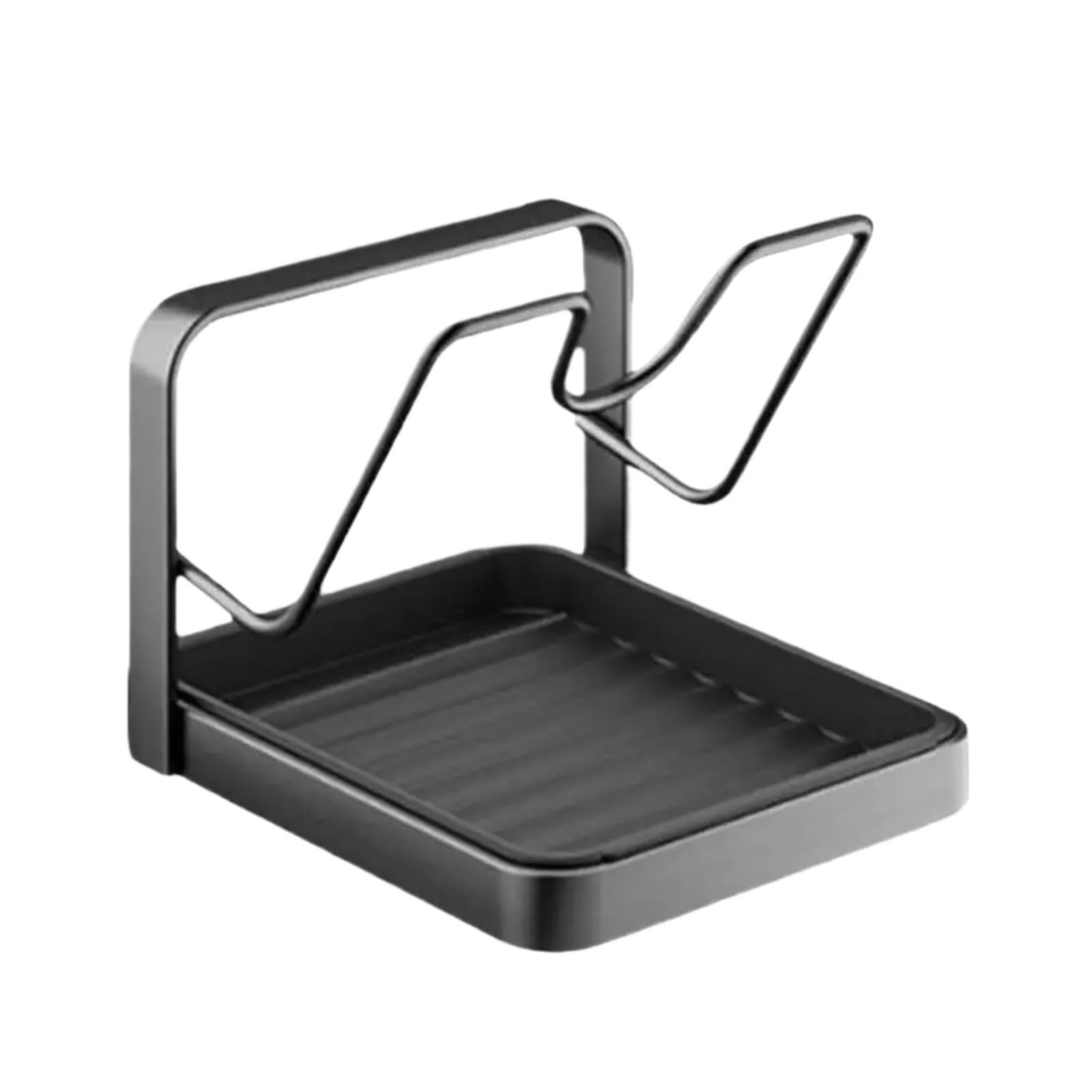LYVQZPWLR Pot Lid Organizer Rack, Pot Lid Organizer Anti-Slip Kitchen Storage Rack For Pan Ladle Spatula Spoon(Color 4)