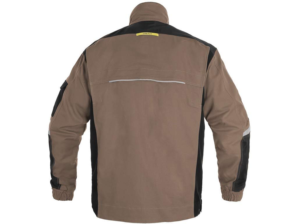 CXS Stretch Herren Arbeitsjacke, Bundsjacke, Arbeitsbundjacke - Hochwertige, komfortable und atmungsaktive Arbeitsovealls für Herren mit modernem Schnitt Gr.54