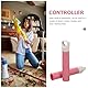 JECOMPRIS 2 Stück Griff für Besen und Mopp, Ersatzdeckel für Mopp, effektives Reinigungszubehör, ergonomisches Design für mehr Komfort zu Hause