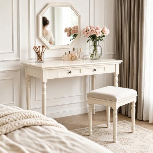 L shaped solid wood executive desk