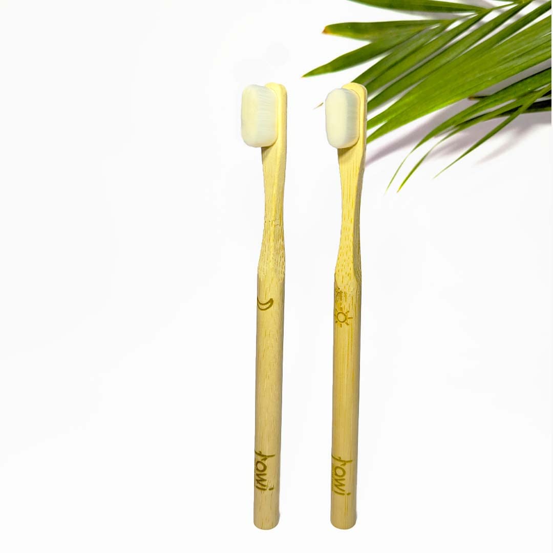 awi 20000 Nano Bristles Bamboo Toothbrush for Adults Ultra Soft, Biodegradable, Eco-friendly & Natural Compostable Wooden Round Handle (White, pack of 1) (B0C6MHLVSQ) Amazon Price History, Amazon Price Tracker